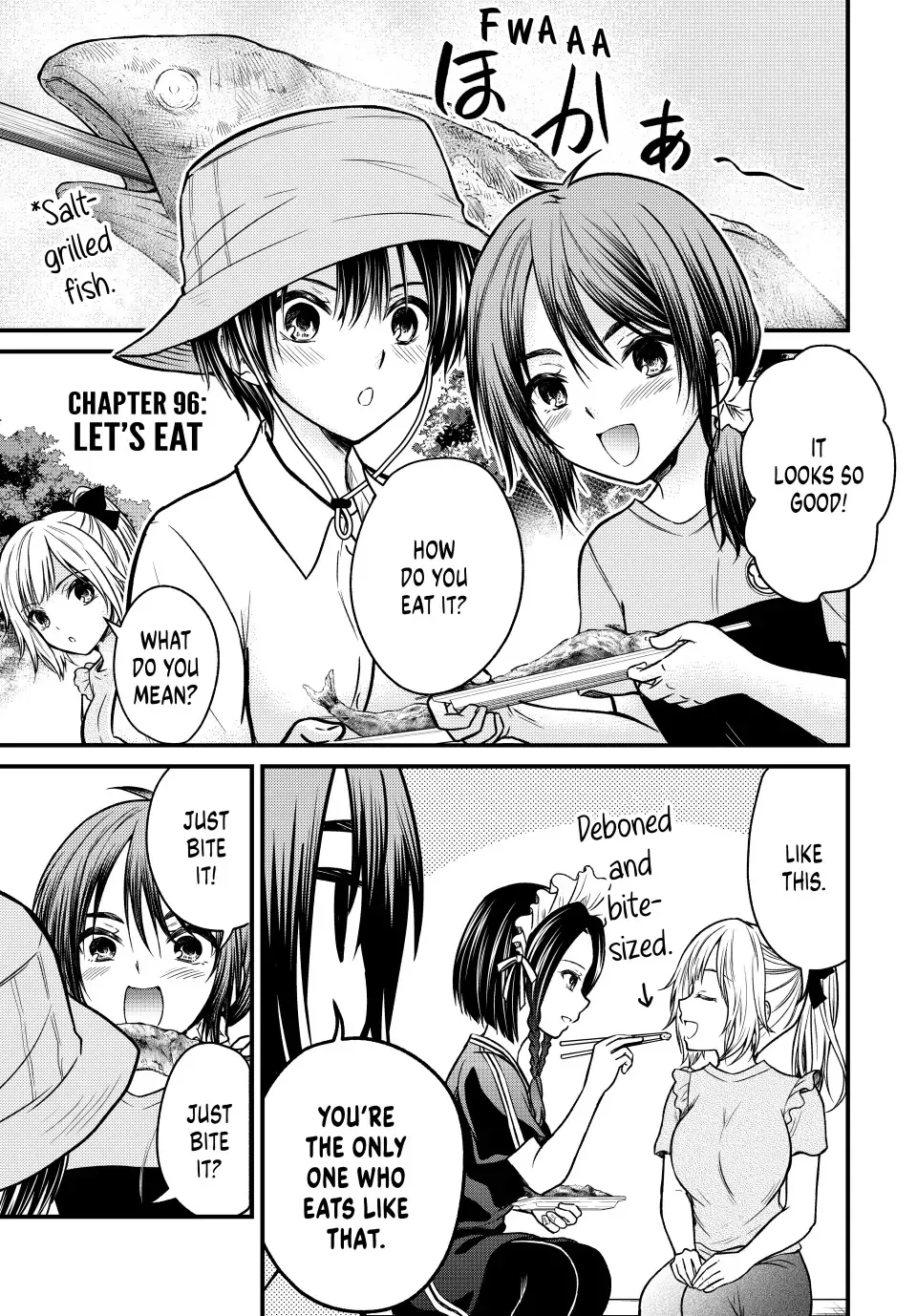 Read Ojousama no Shimobe Chapter 96 - Let’s Eat Online