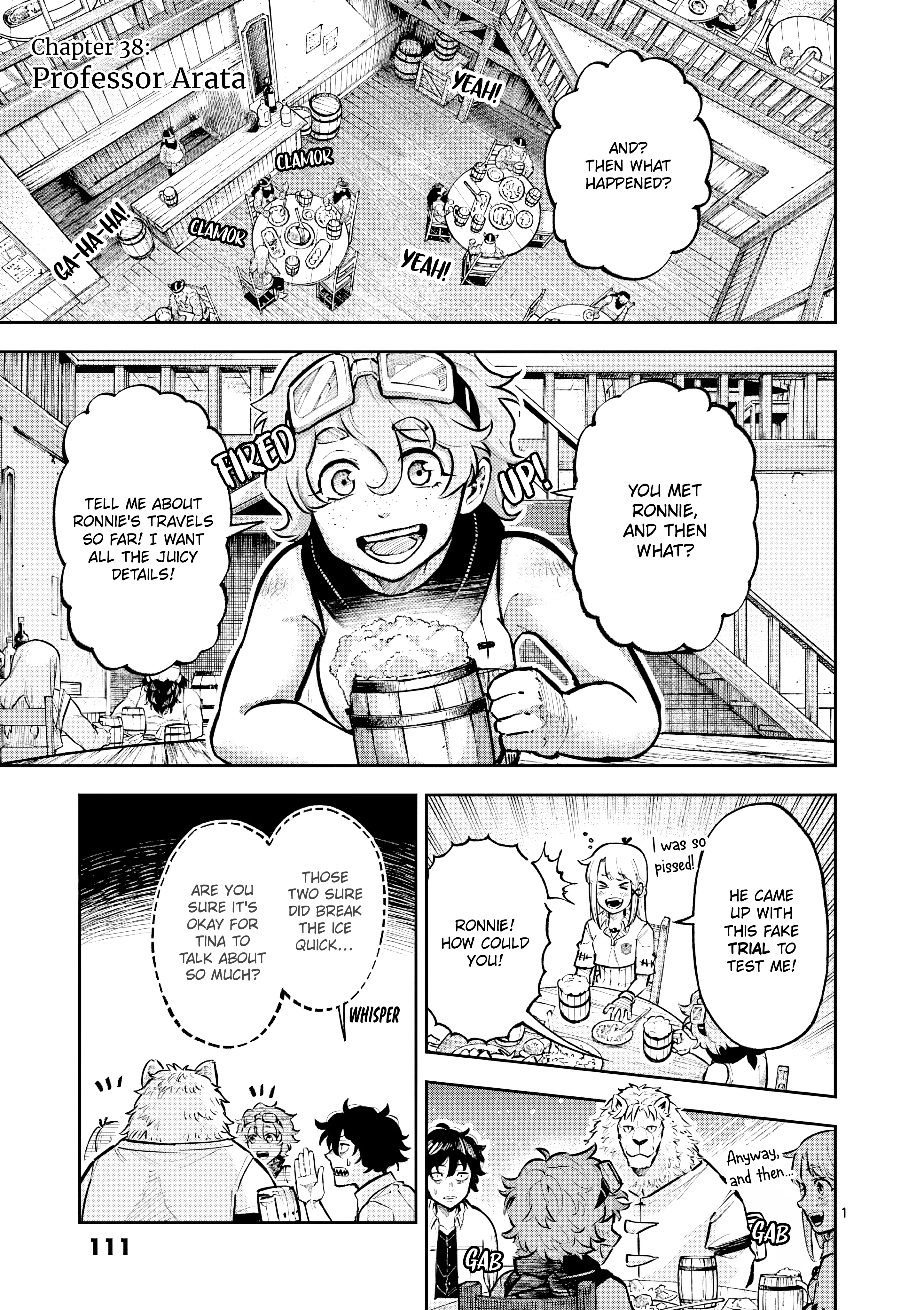Read Juuou to Yakusou Chapter 38 - Professor Arata Online