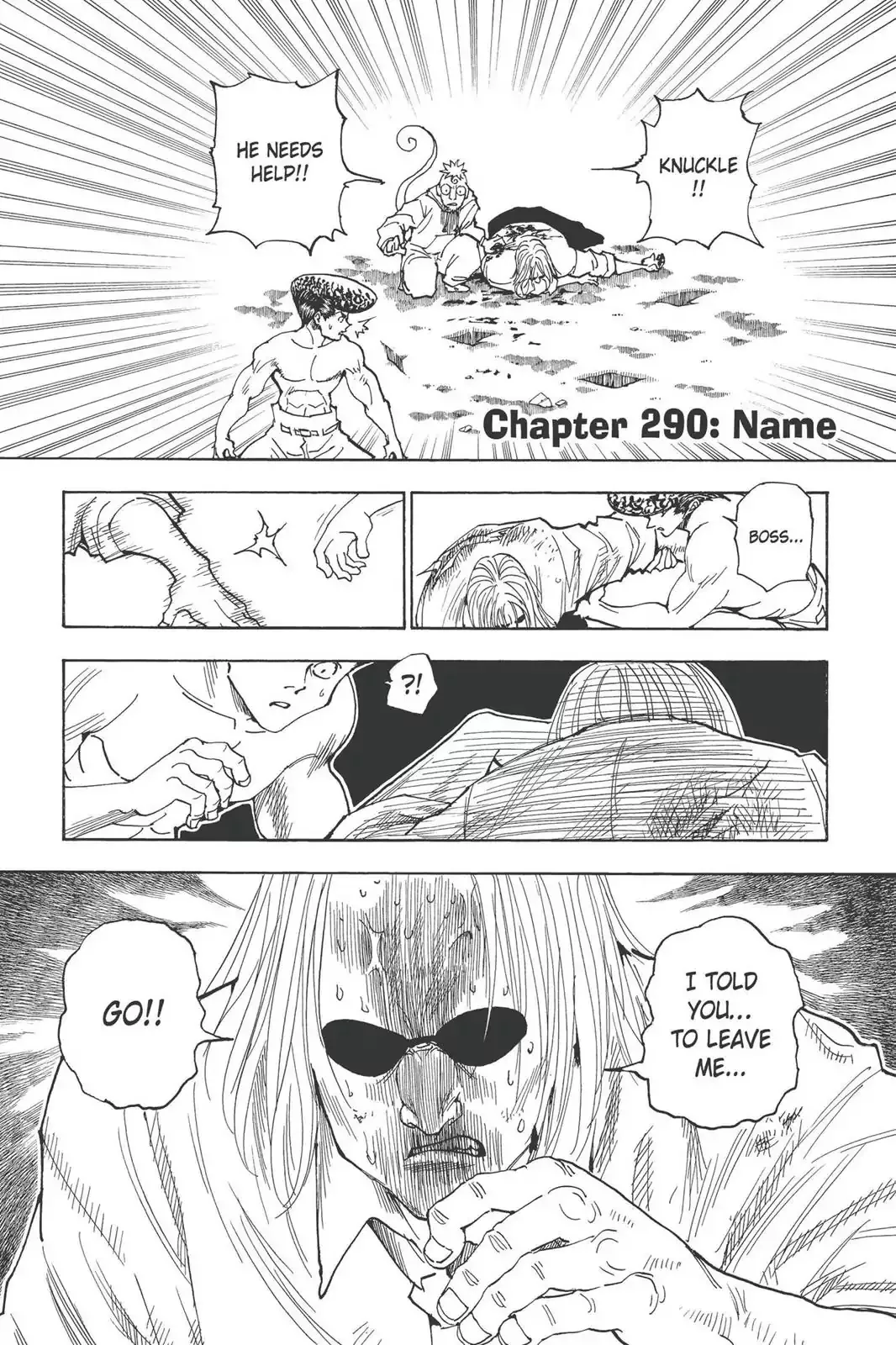 Read Hunter X Hunter Chapter 290 - Name Online