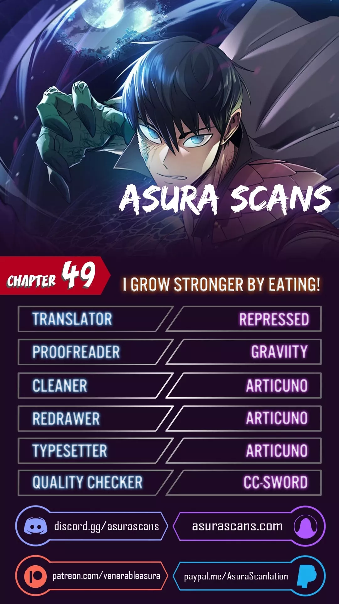 Read I Grow Stronger By Eating! Chapter 49 Online