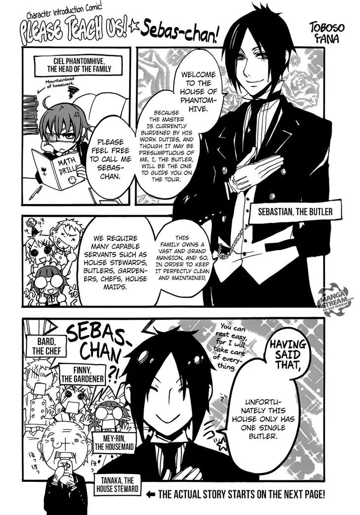 Read Kuroshitsuji Chapter 125 - That Butler, Hospitalizing Online