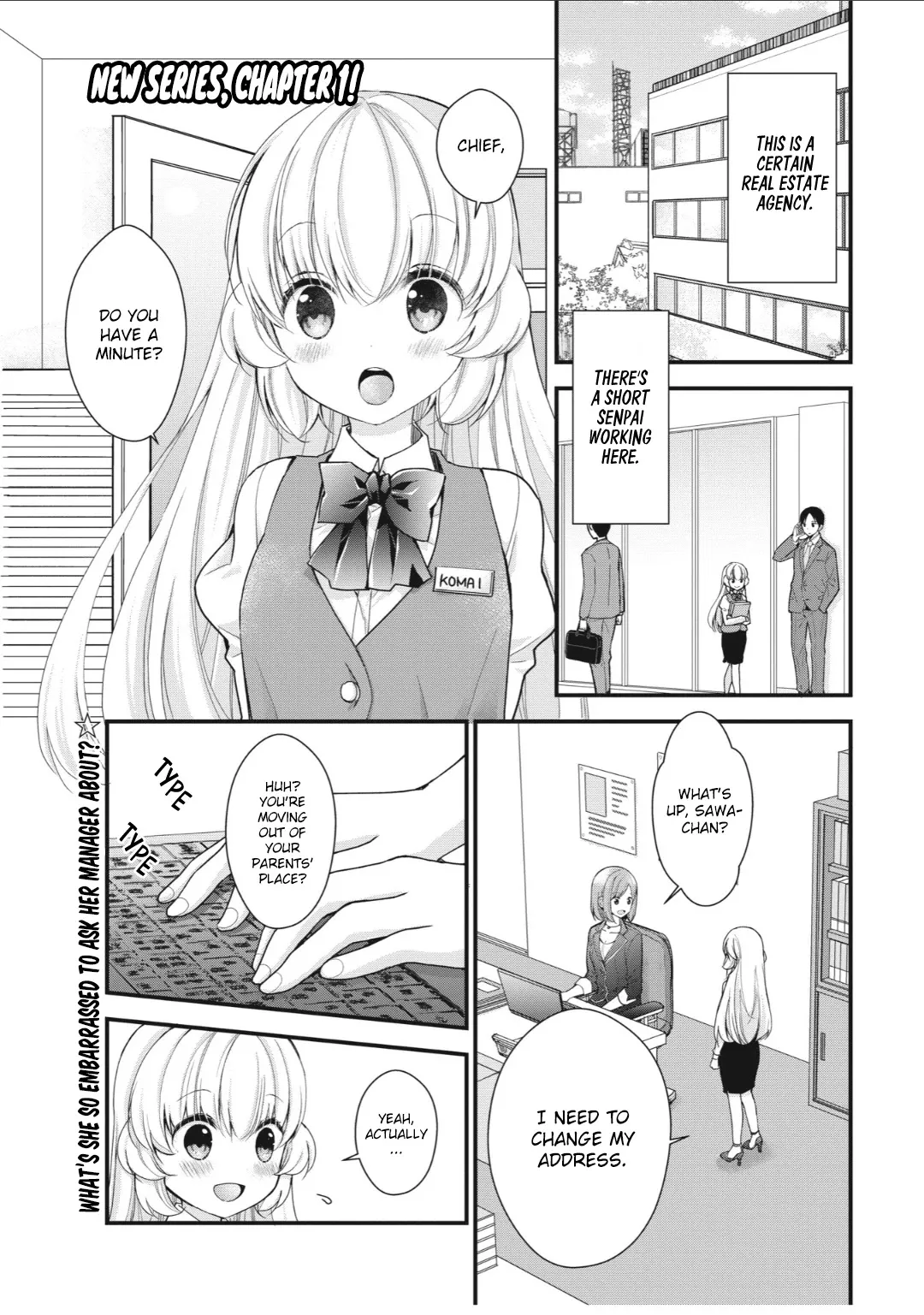 Read Chicchai Kanojo Senpai to Dōseishimasu. Chapter 1 Online