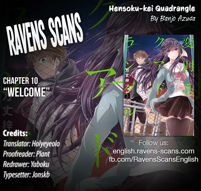 Read Hensoku-kei Quadrangle Chapter 10 - "Welcome" Online