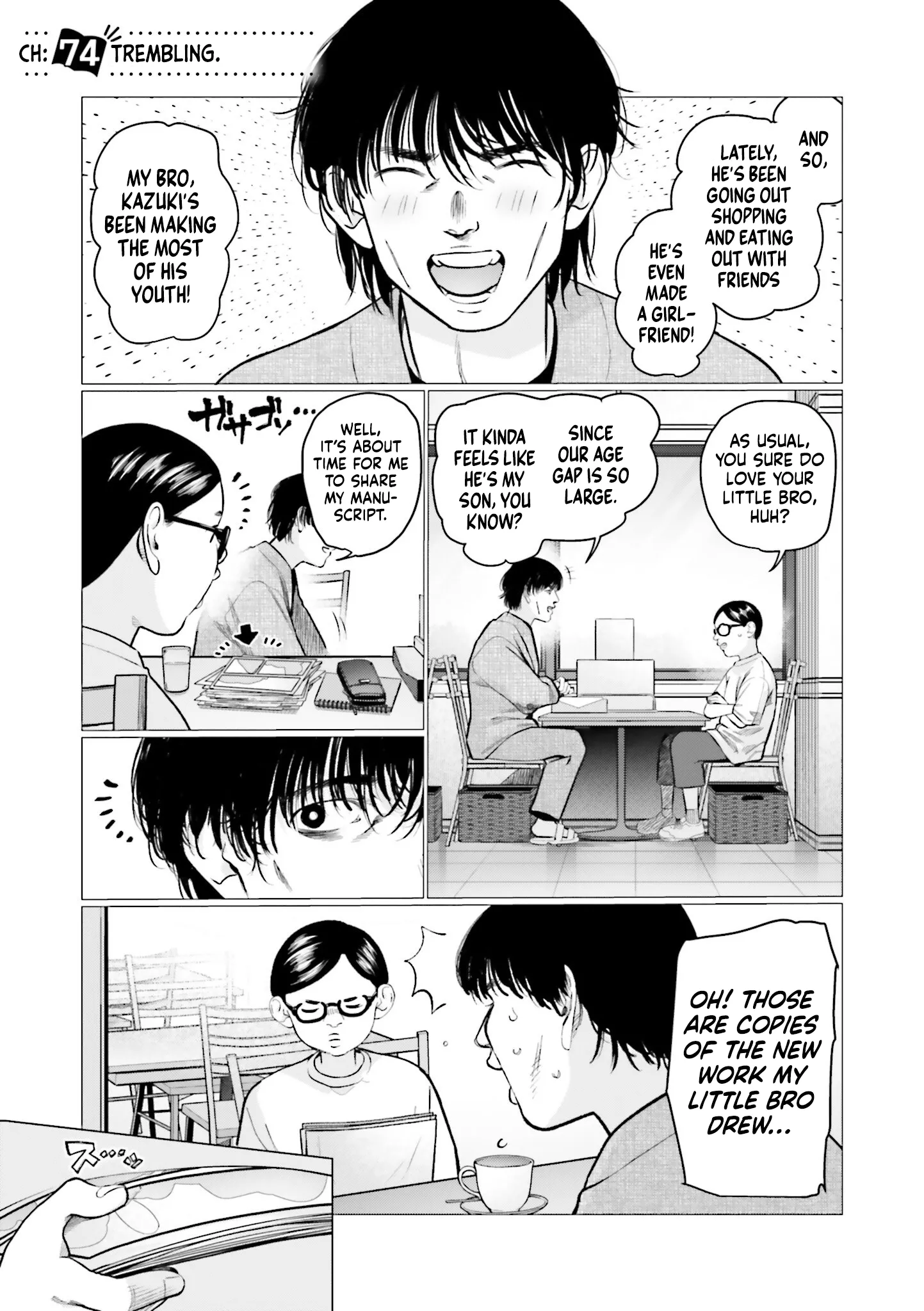 Read Sasha-chan to Classmate Otaku-kun Chapter 74 - Trembling. Online