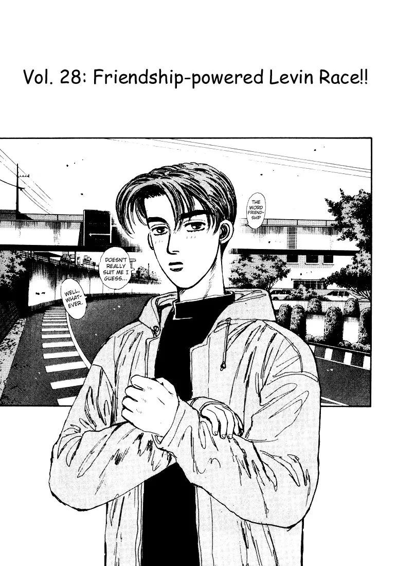 Read Initial D Chapter 28 - Friendship-Power Levin Race!! Online