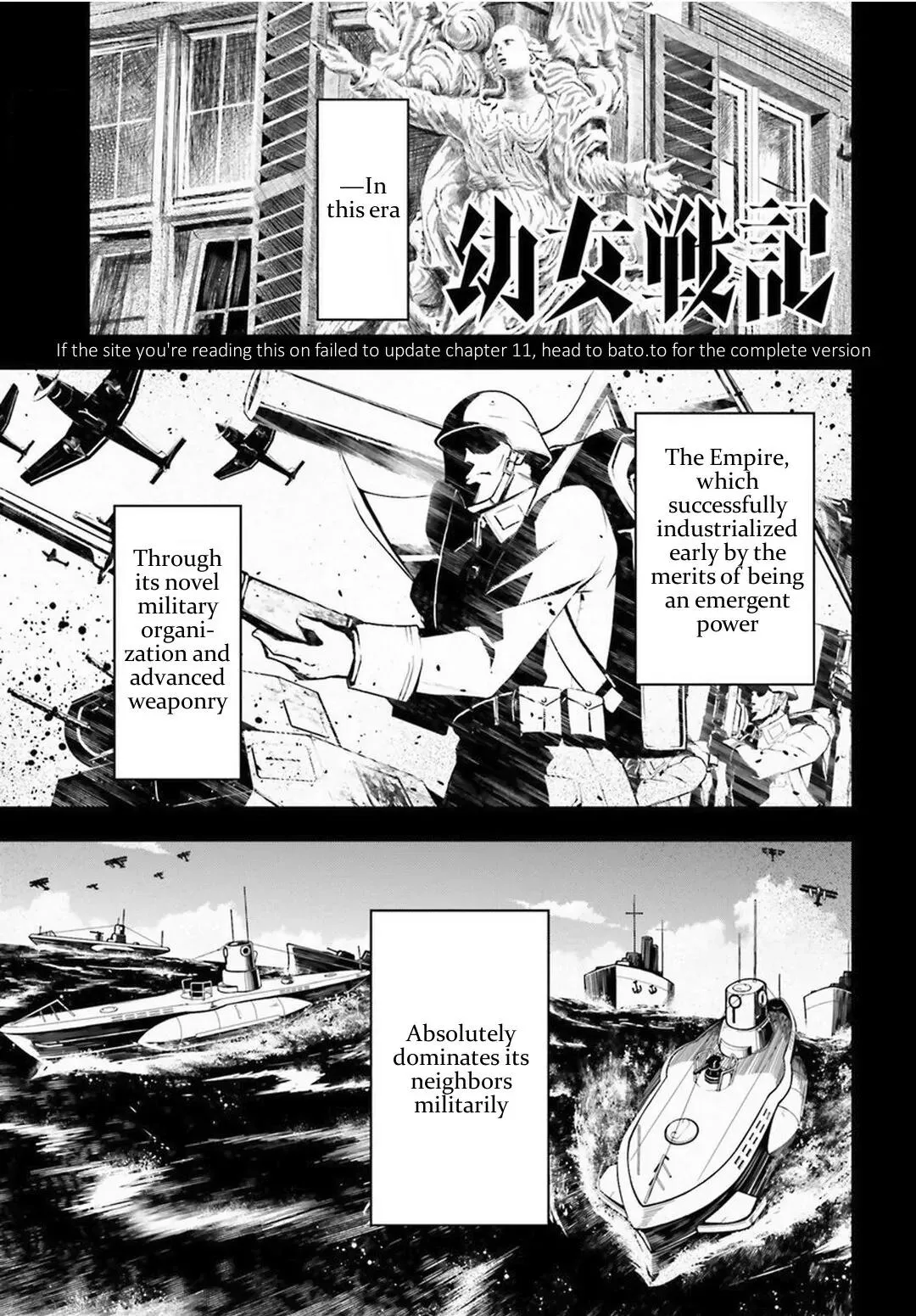 Read Youjo Senki Chapter 12 - The Dacian War 1 Online