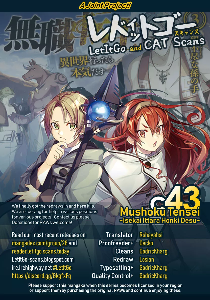 Read Mushoku Tensei – Isekai Ittara Honki Dasu Chapter 43 - Younger Paternal Half-Sister Online