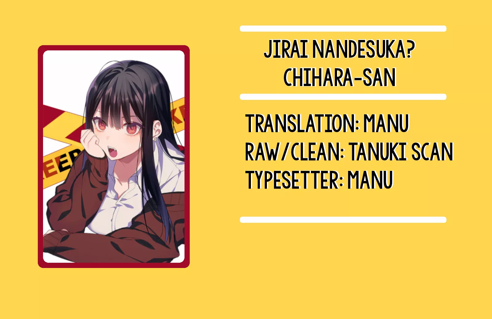 Read Jirai Nandesuka? Chihara-san Chapter 3 Online