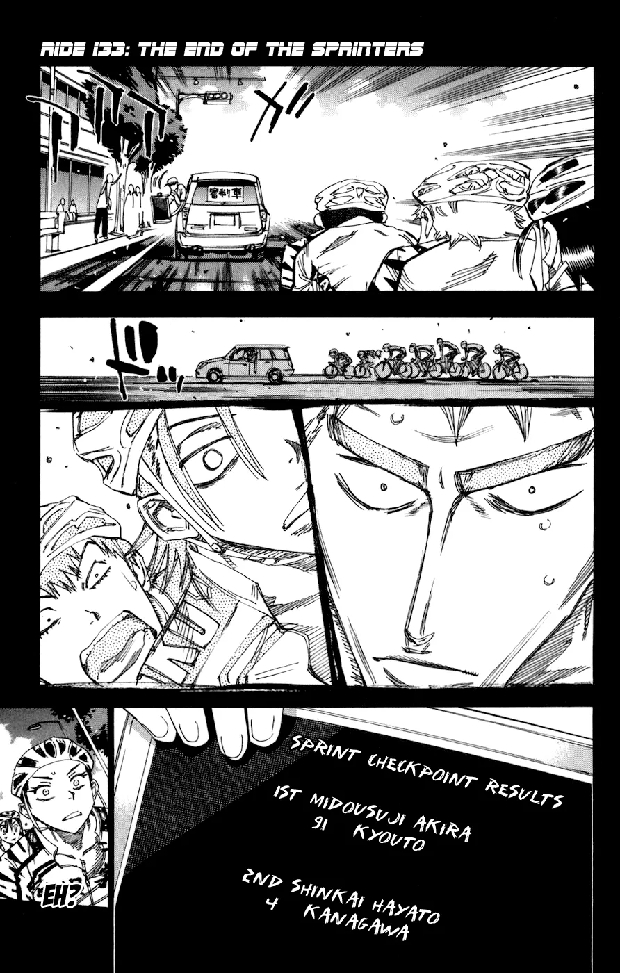 Read Yowamushi Pedal Chapter 133 - The End of the Sprinters Online