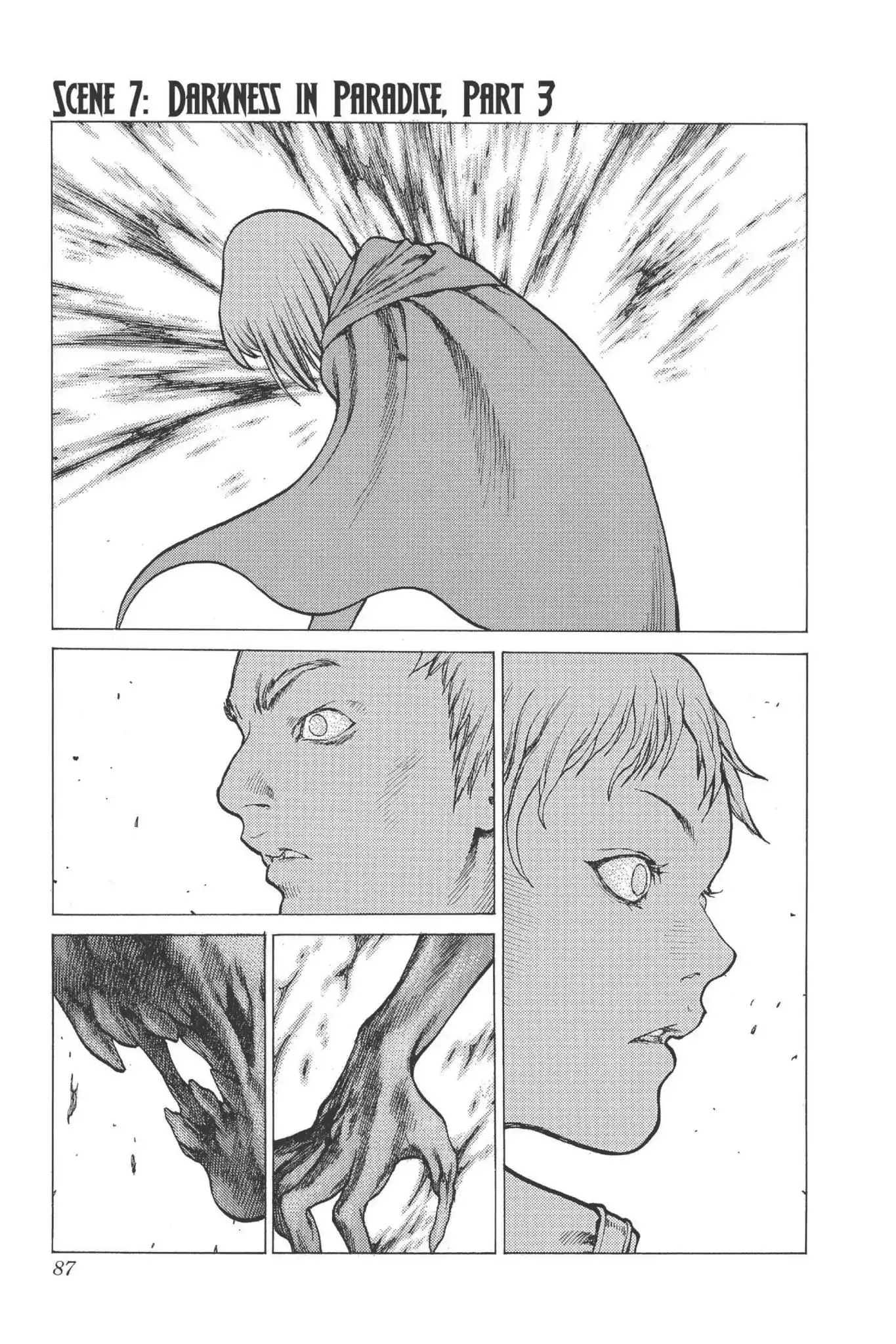 Read Claymore Chapter 7 - Vol.2 Scene 7: Darkness in Paradise, Part 3 Online