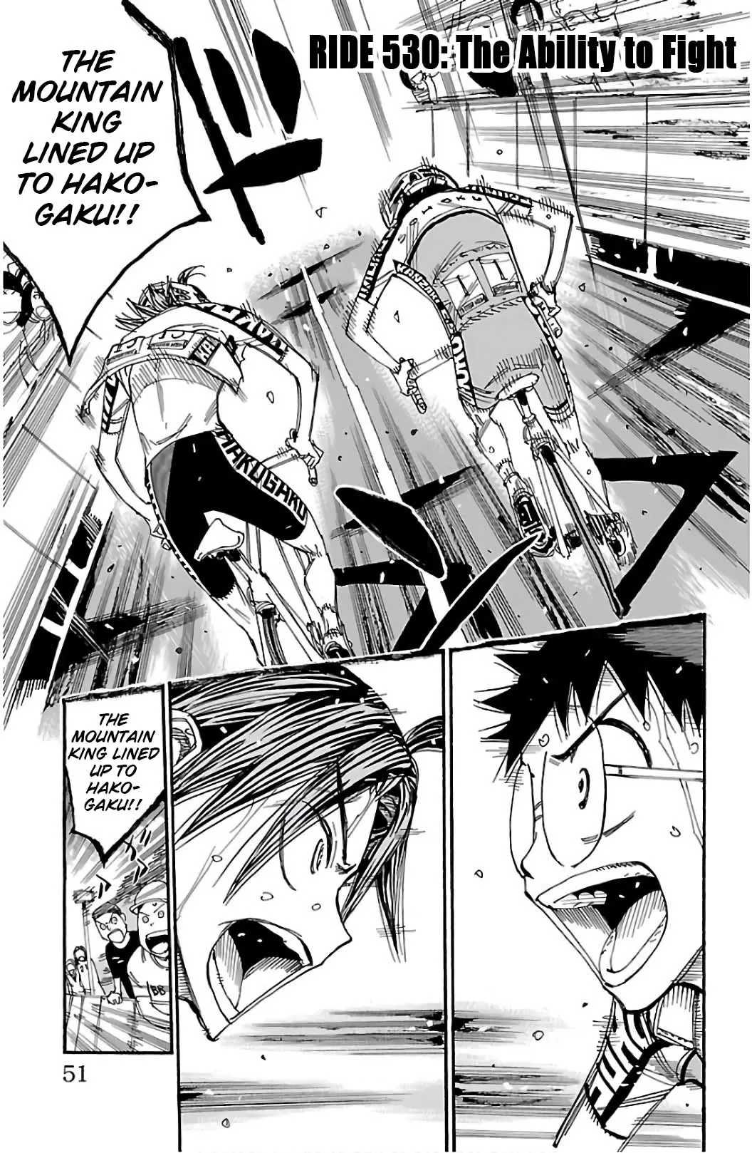 Read Yowamushi Pedal Chapter 530 - The Ability to Fight Online