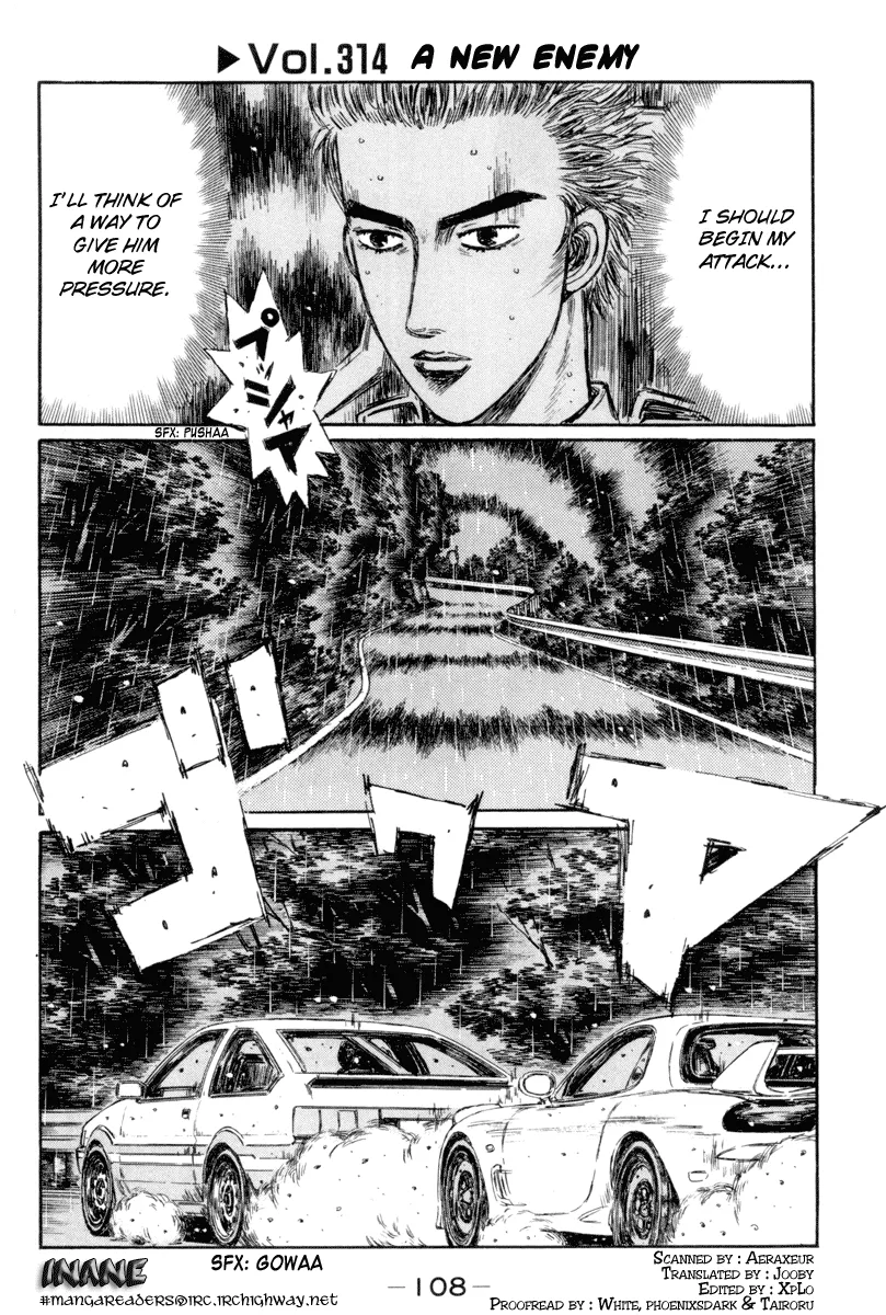 Read Initial D Chapter 314 Online