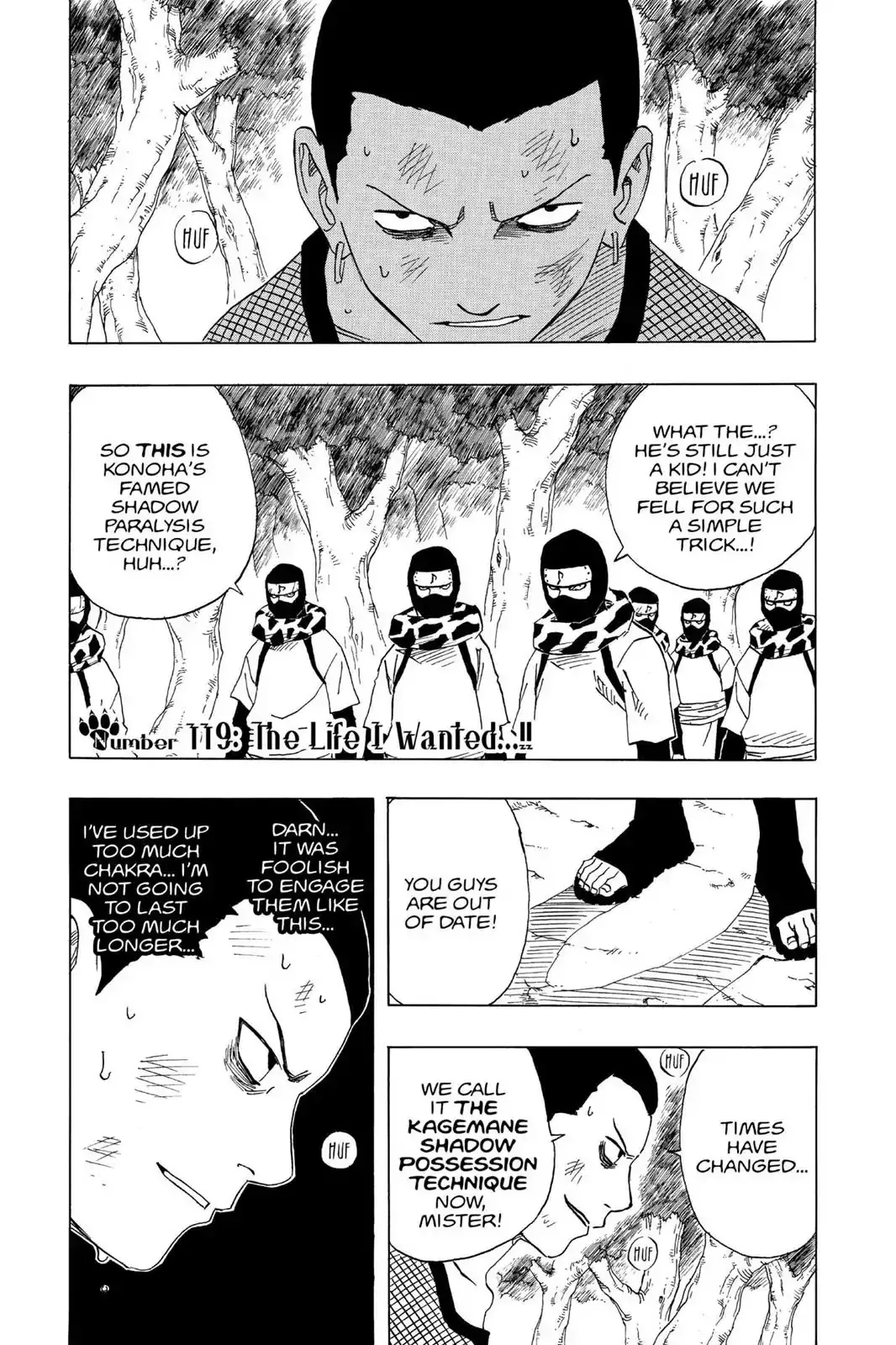 Read Naruto Chapter 119 - I Life I Wanted...!! Online