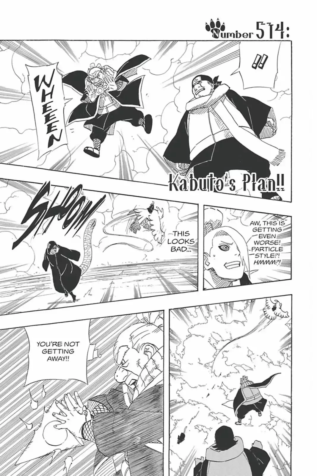 Read Naruto Chapter 514 - Kabuto's Plan!! Online