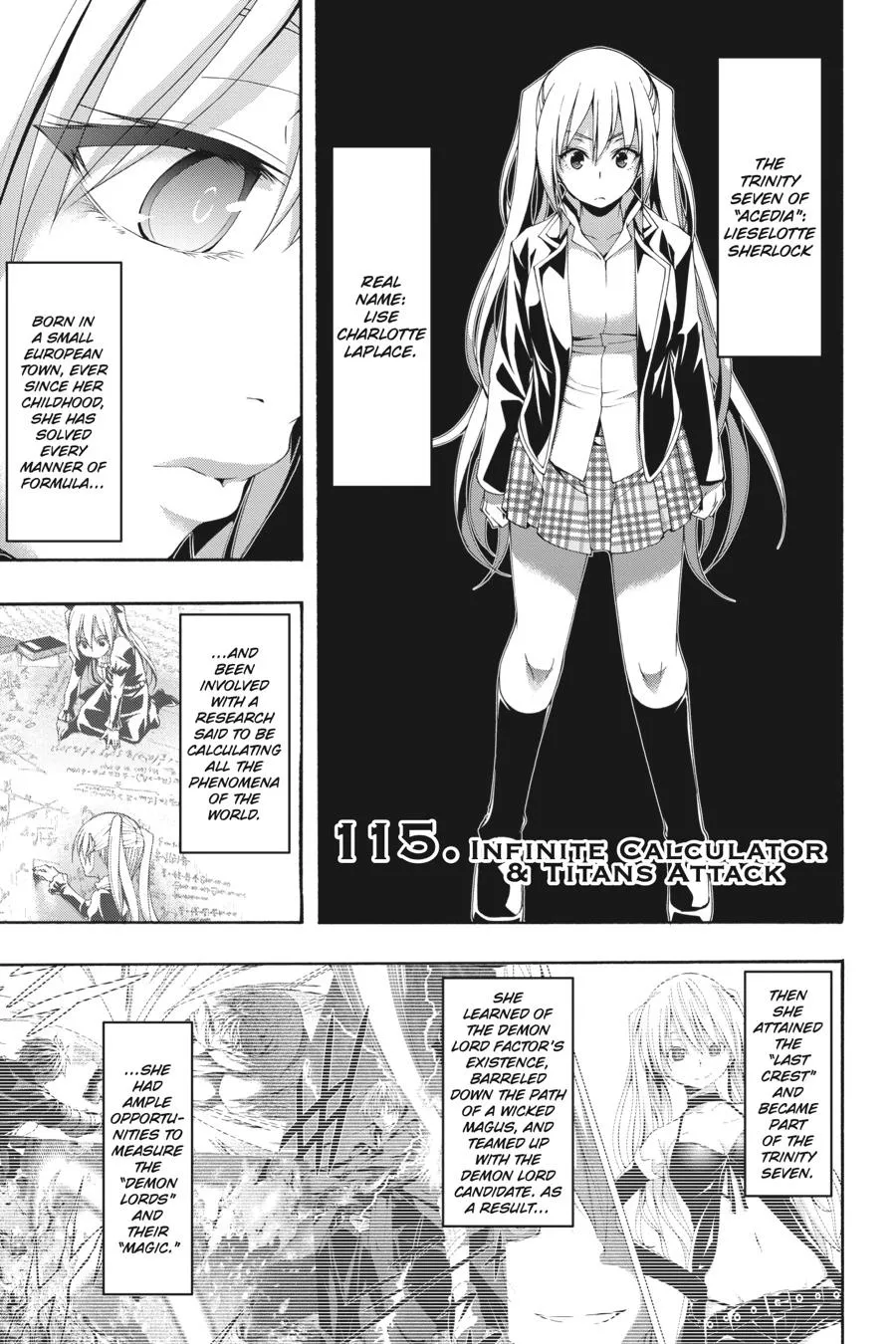 Read Trinity Seven Chapter 115 Online