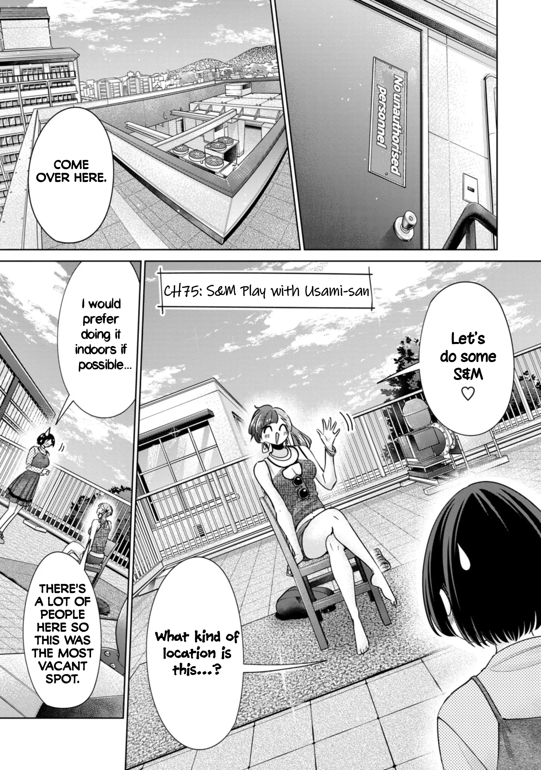 Read Tada de wa Dakaremasen Chapter 75 - S&M Play with Usami-san Online