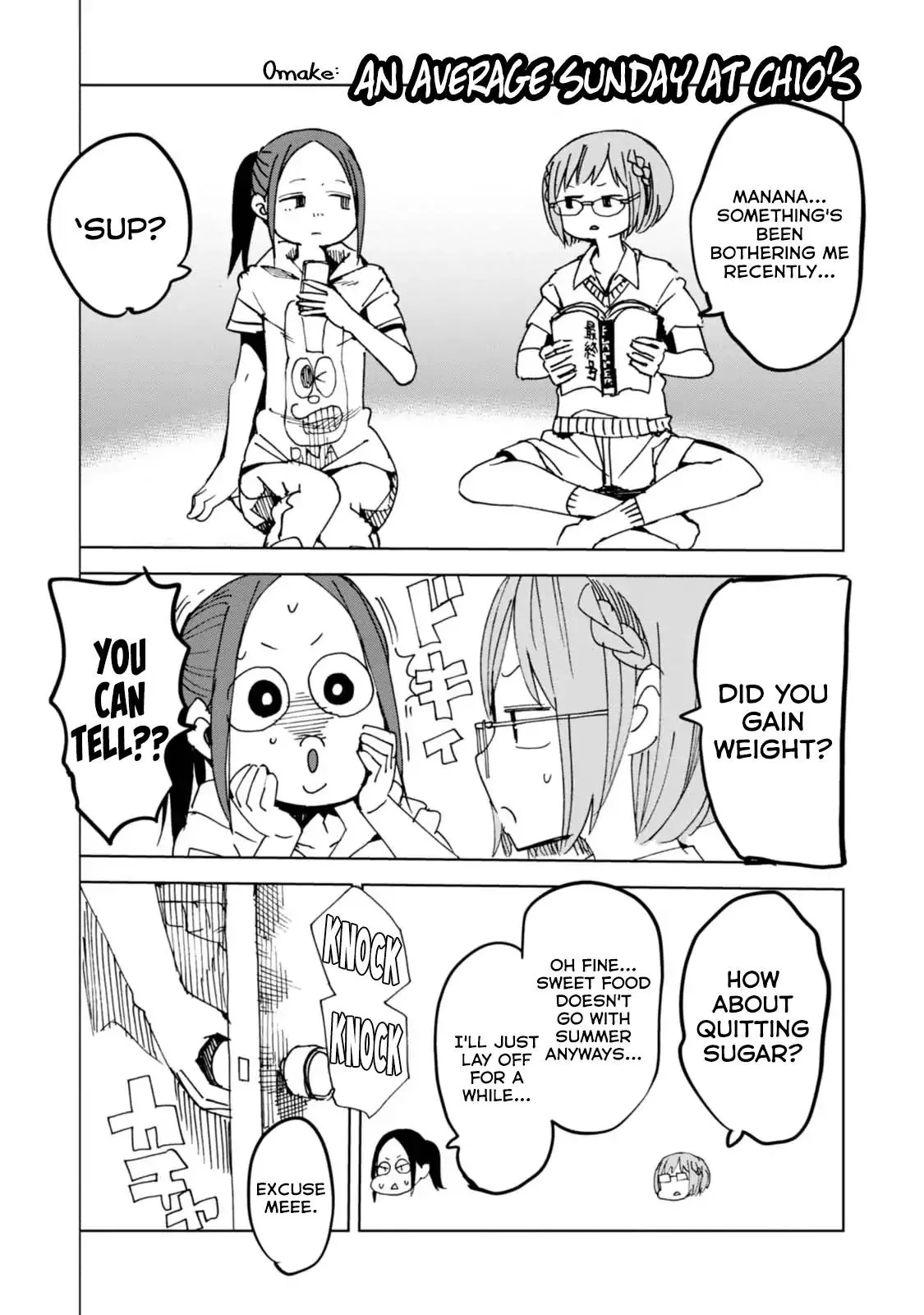 Read Chio-chan no Tsuugakuro Chapter 35.5 - An Average Sunday At Chio's Online