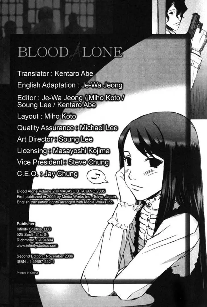 Read Blood Alone Chapter 7 - You're All I Need Online