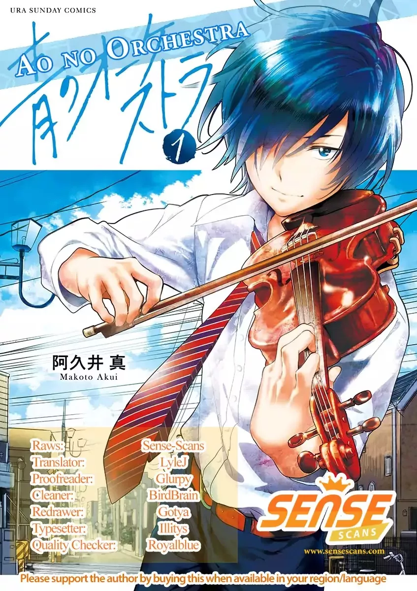 Read Ao no Orchestra Chapter 2 - Two People and a Violin Online