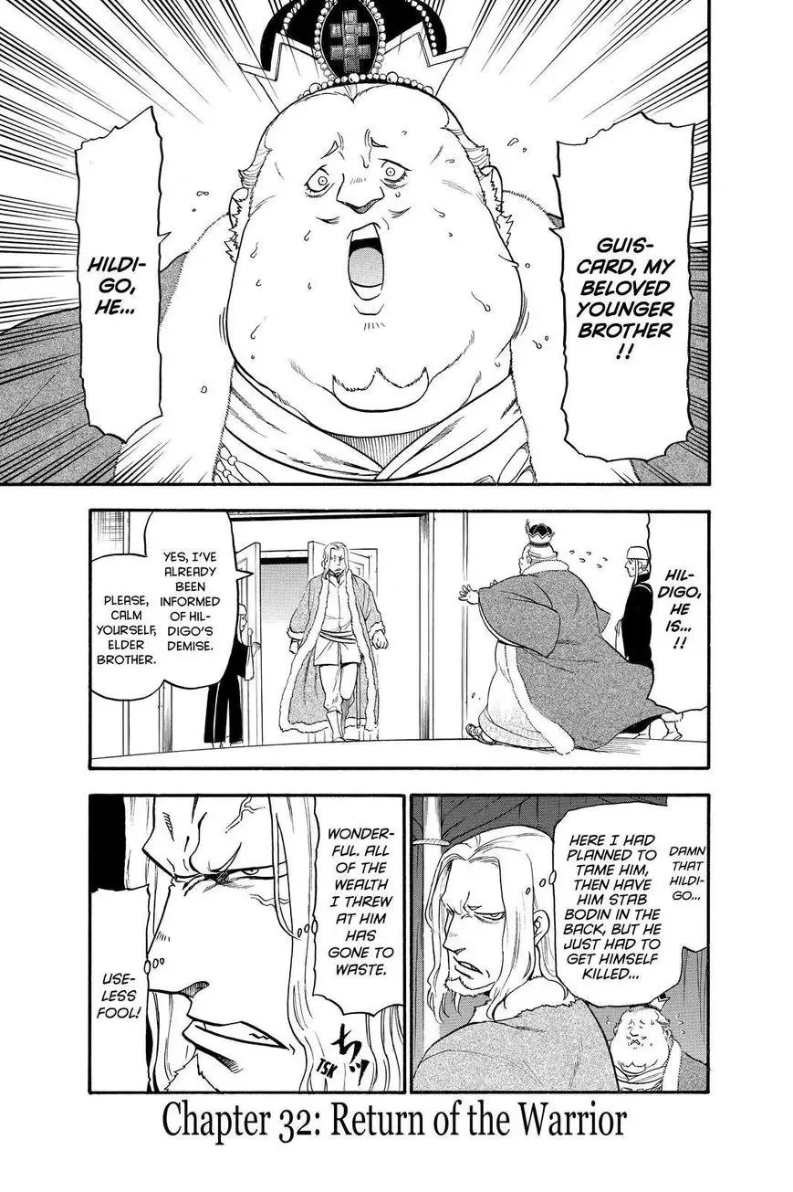 Read Arslan Senki (ARAKAWA Hiromu) Chapter 32 - Return of the Warrior Online