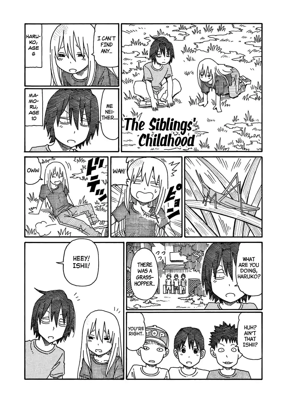 Read Hatarakanai Futari (The Jobless Siblings) Chapter 132.7 - The Siblings' Childhood Online