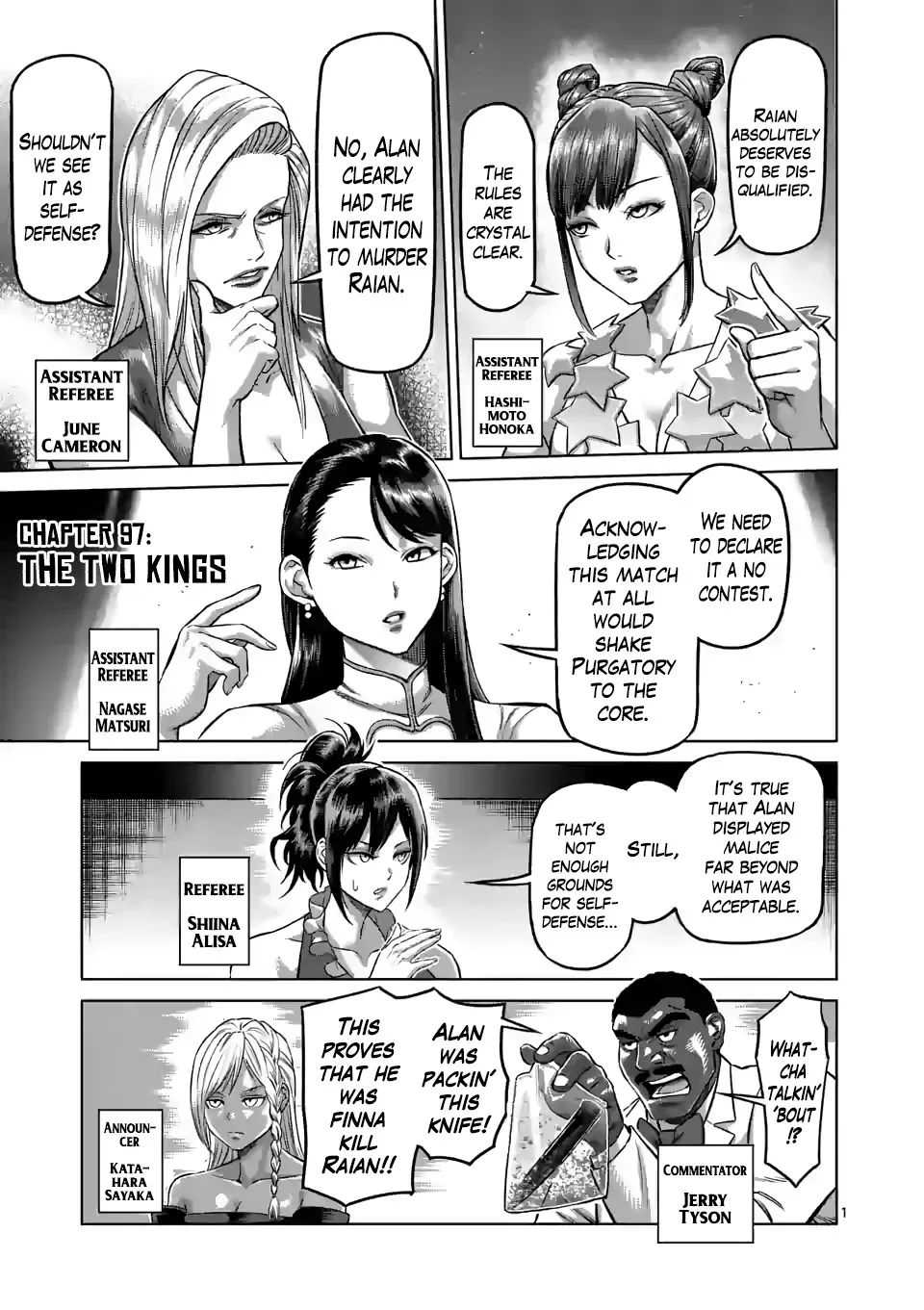 Read Kengan Omega Chapter 97 - The Two Kings Online