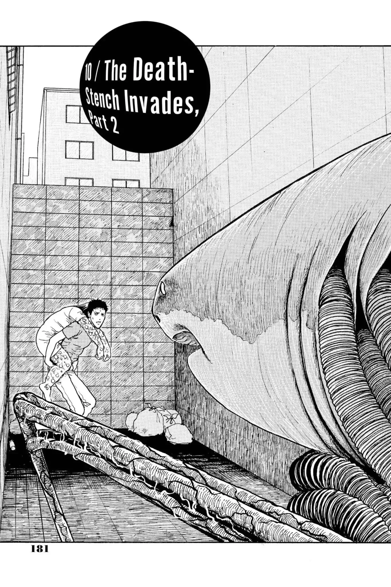 Read Gyo Chapter 10 - The Death-Stench Invades (Part 2) Online
