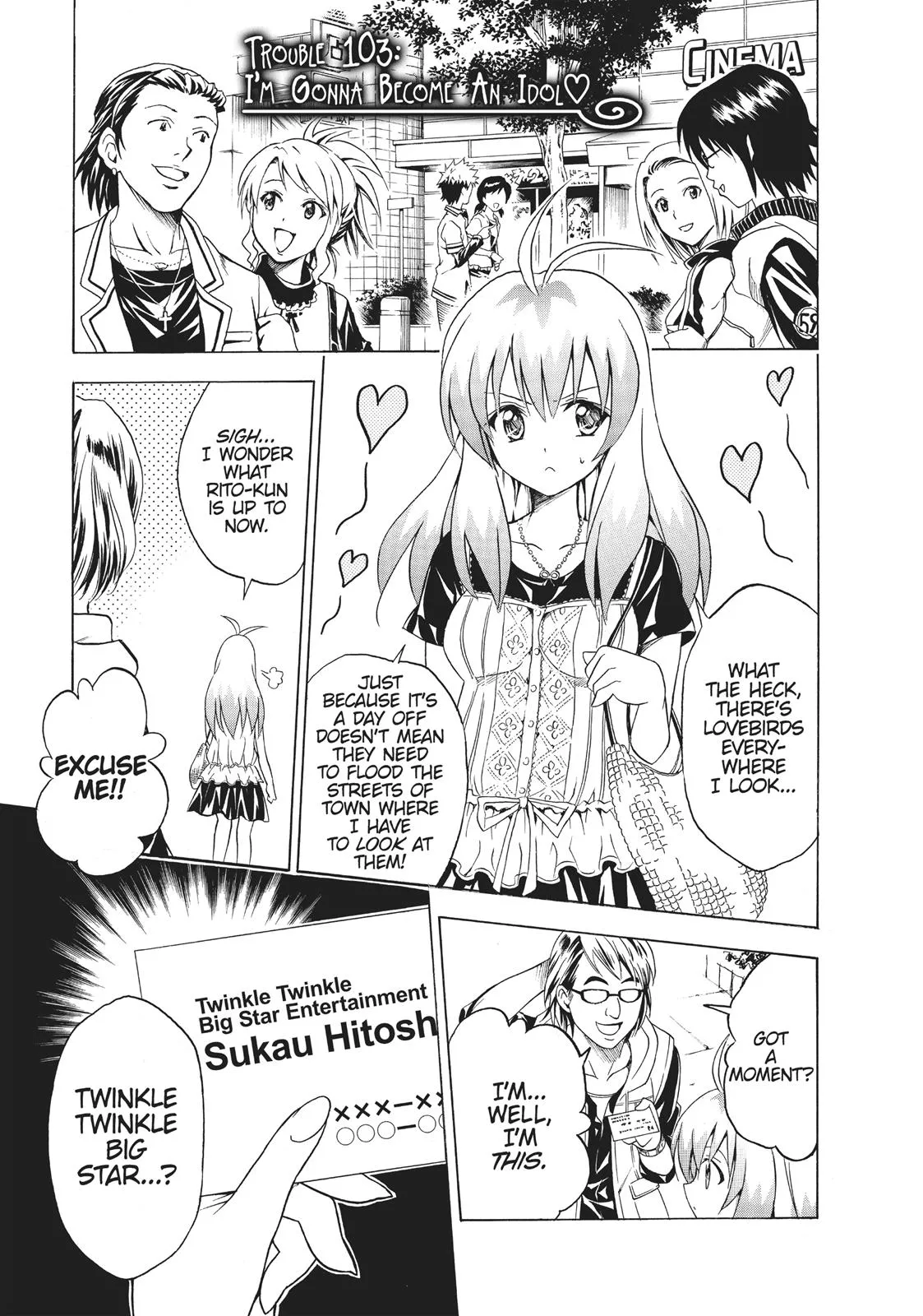 Read To Love Ru Chapter 103 Online