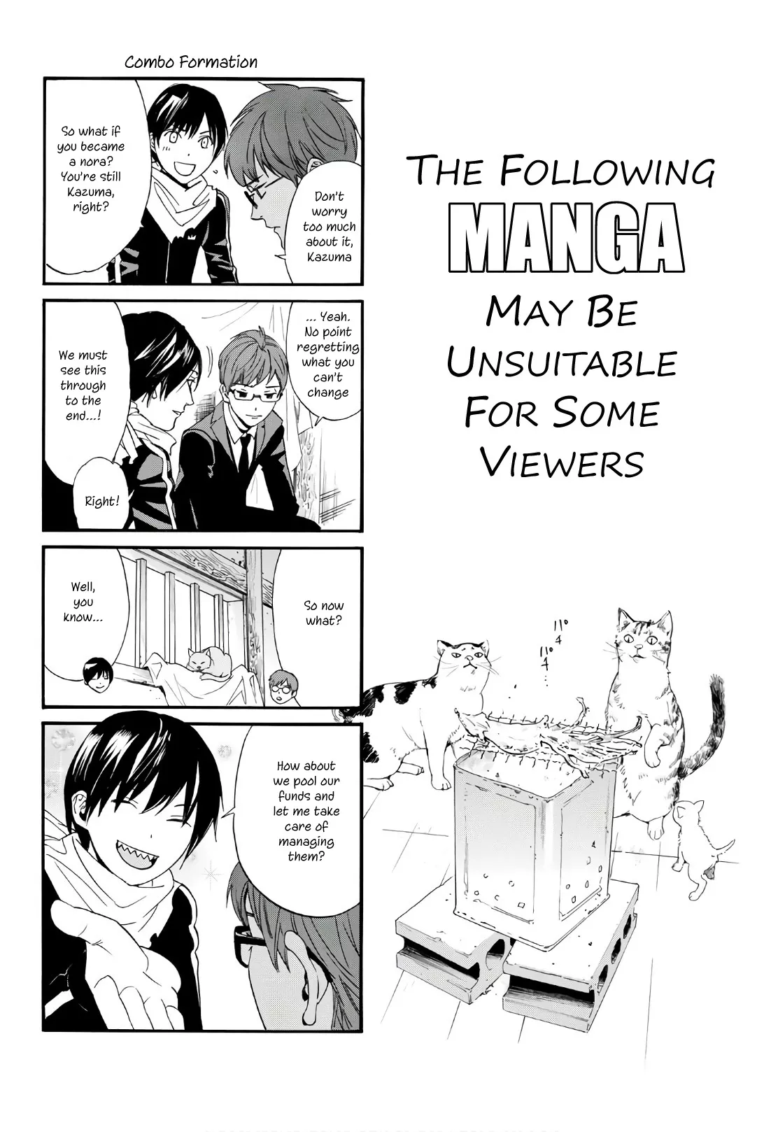 Read Noragami Chapter 81.5 - 4 Koma Online