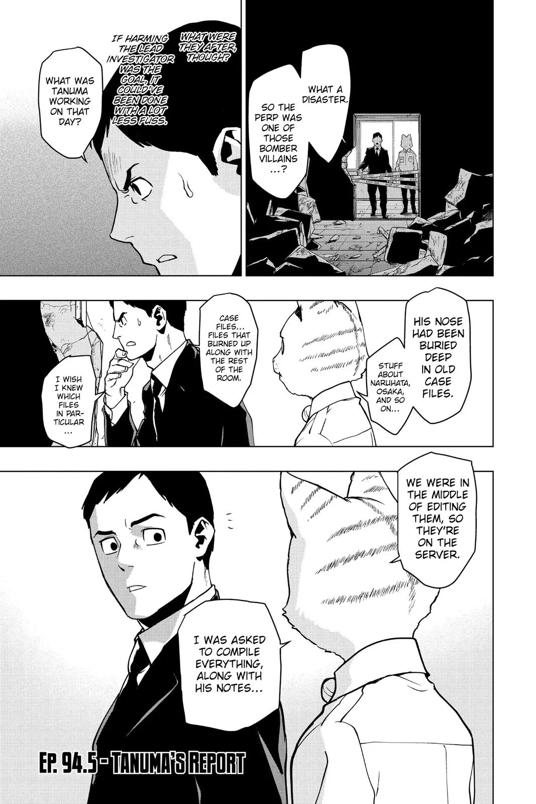 Read My Hero Academia: Vigilantes Chapter 98.5 Online