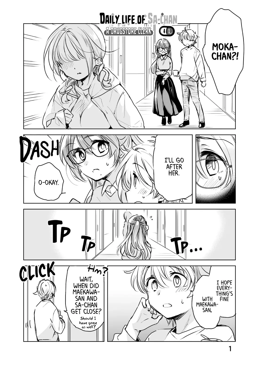 Read Daily Life of Sa-chan, a Drugstore Clerk Chapter 41 Online