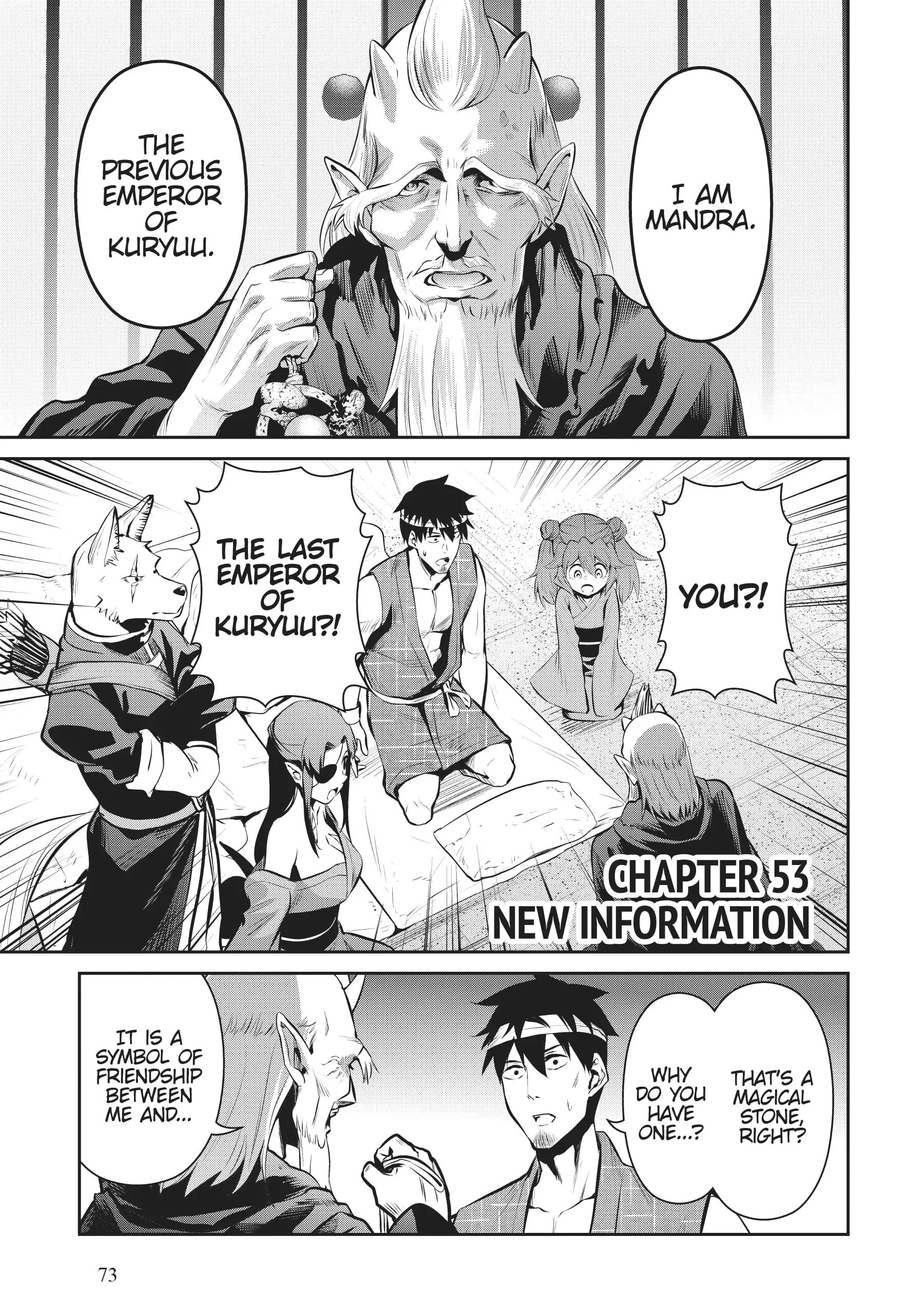 Read Salaryman ga Isekai ni Ittara Shitennou ni Natta Hanashi Chapter 53 Online