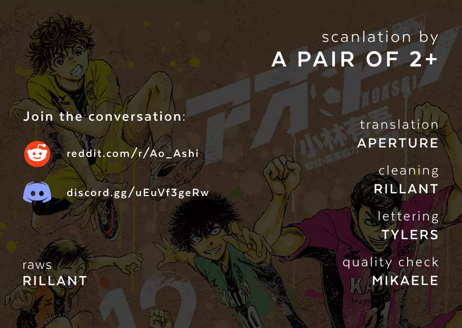 Read Ao Ashi Chapter 404 - Like A Ghost Online