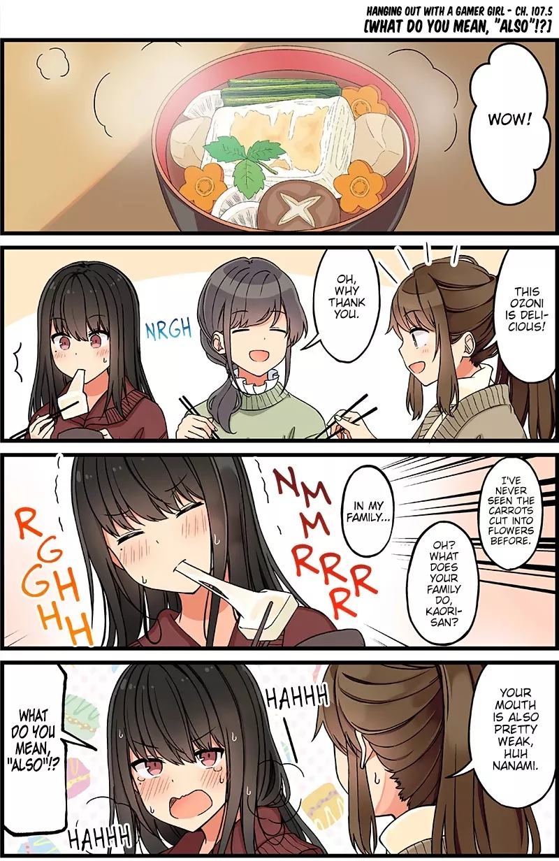 Read Hanging Out With a Gamer Girl Chapter 107.5 - New Year's Routine Online