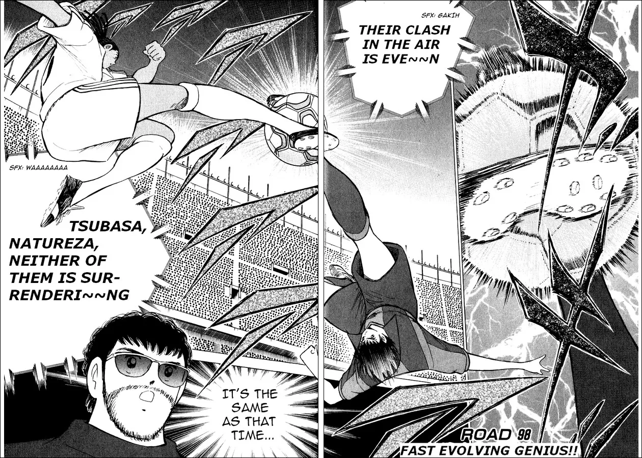 Read Captain Tsubasa Road to 2002 Chapter 98 - Fast Evolving Genius!! Online