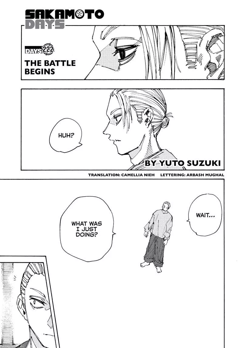 Read Sakamoto Days Chapter 222 Online