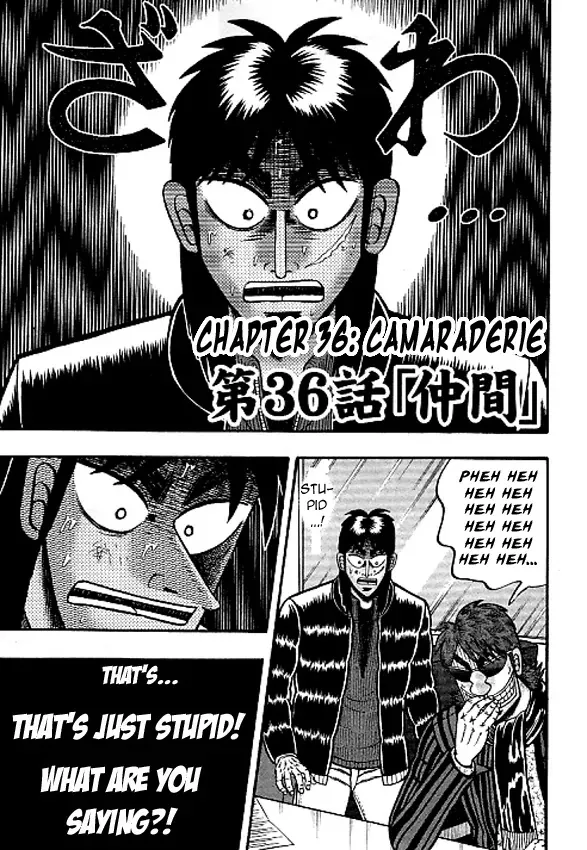 Read Gambling Outcast Kaiji: The Kazuya Arc – Kaiji Part 4 Chapter 36 - Camaraderie Online