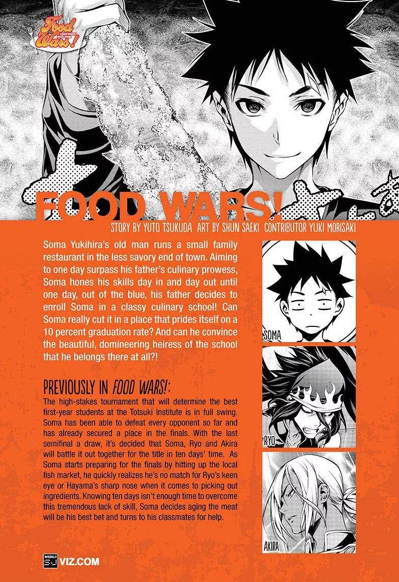 Read Shokugeki no Soma Chapter 97 - Moonlight Memories Online