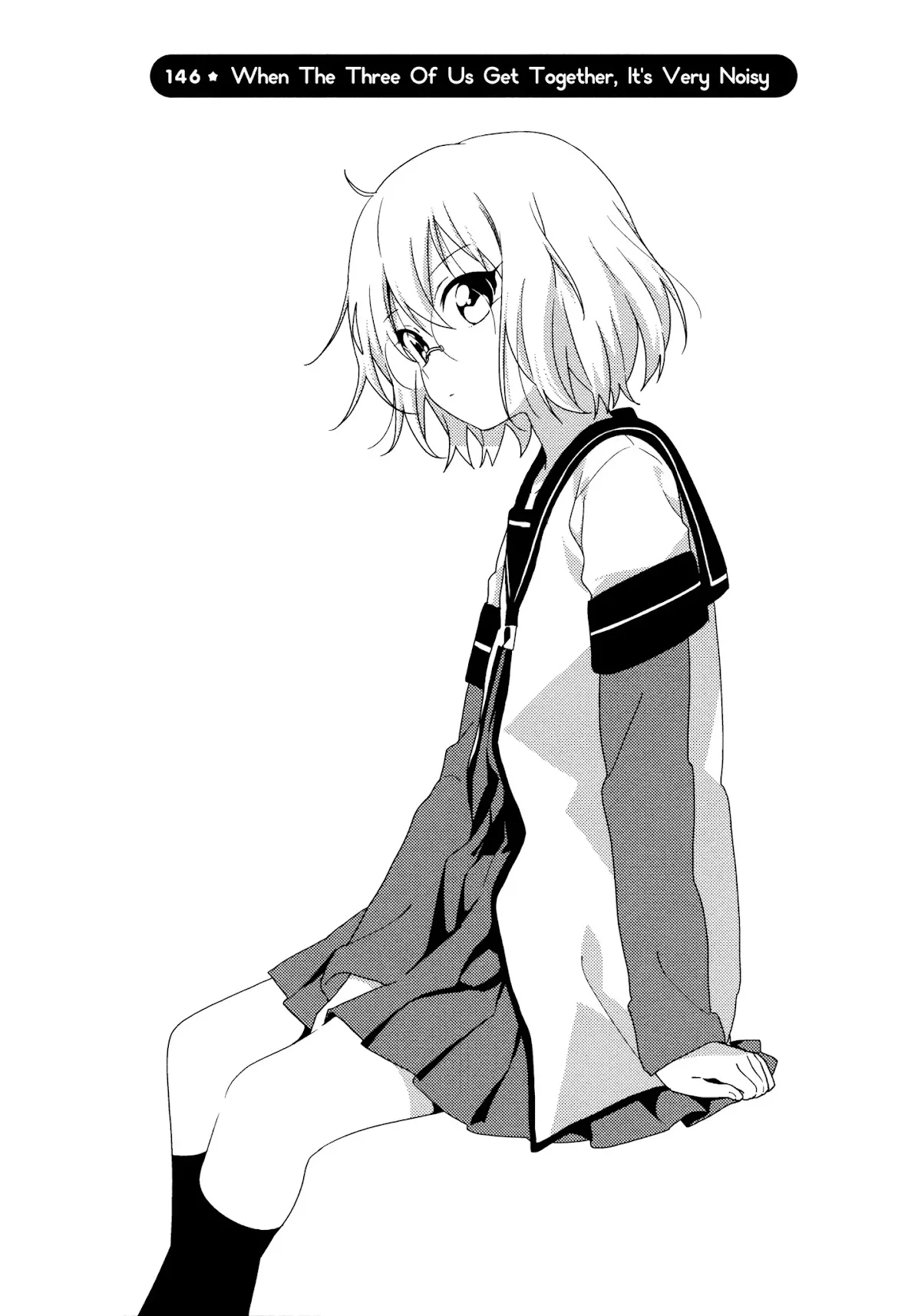 Read Yuru Yuri Chapter 146 - When The Three Of Us Get Together, It's Very Noisy Online