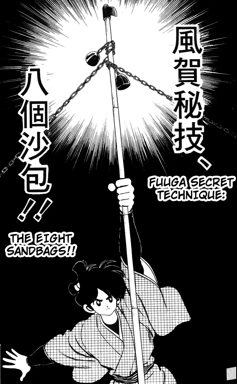 Read Nijiiro Togarashi Chapter 54 - Fuuga secret technique: The eight sandbags!! Online