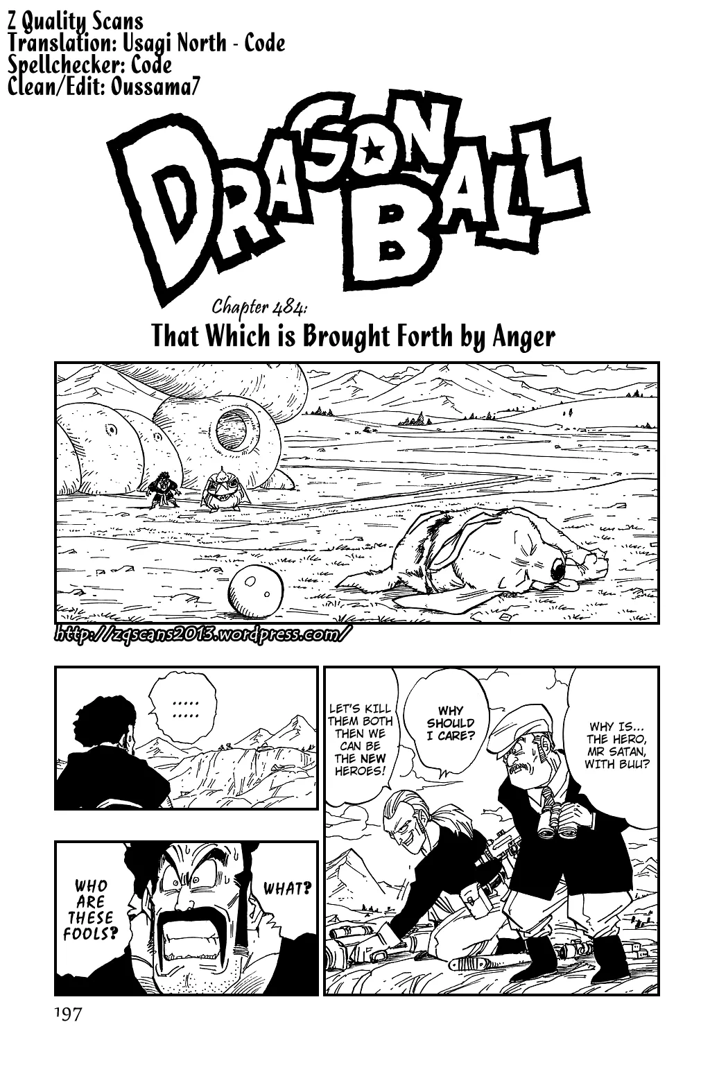 Read Dragon Ball Chapter 484 - That Which is Brought Forth by Anger Online