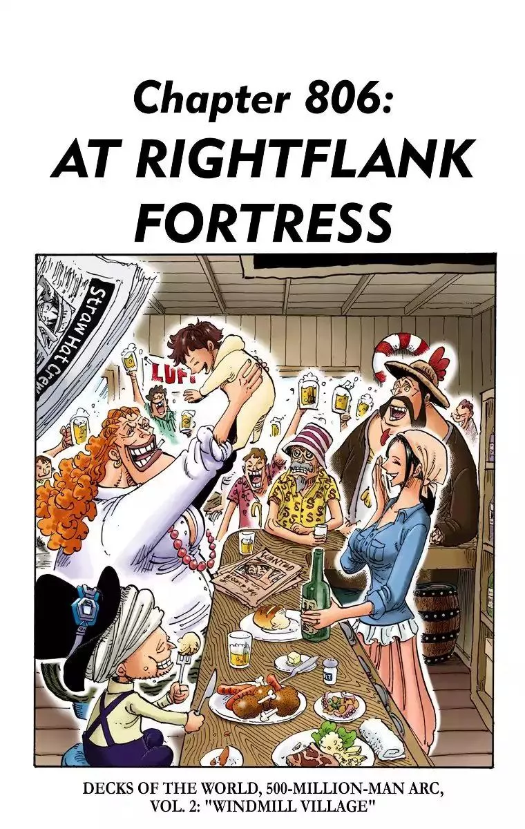 Read One Piece Chapter 806 - At Rightflank Fortress Online