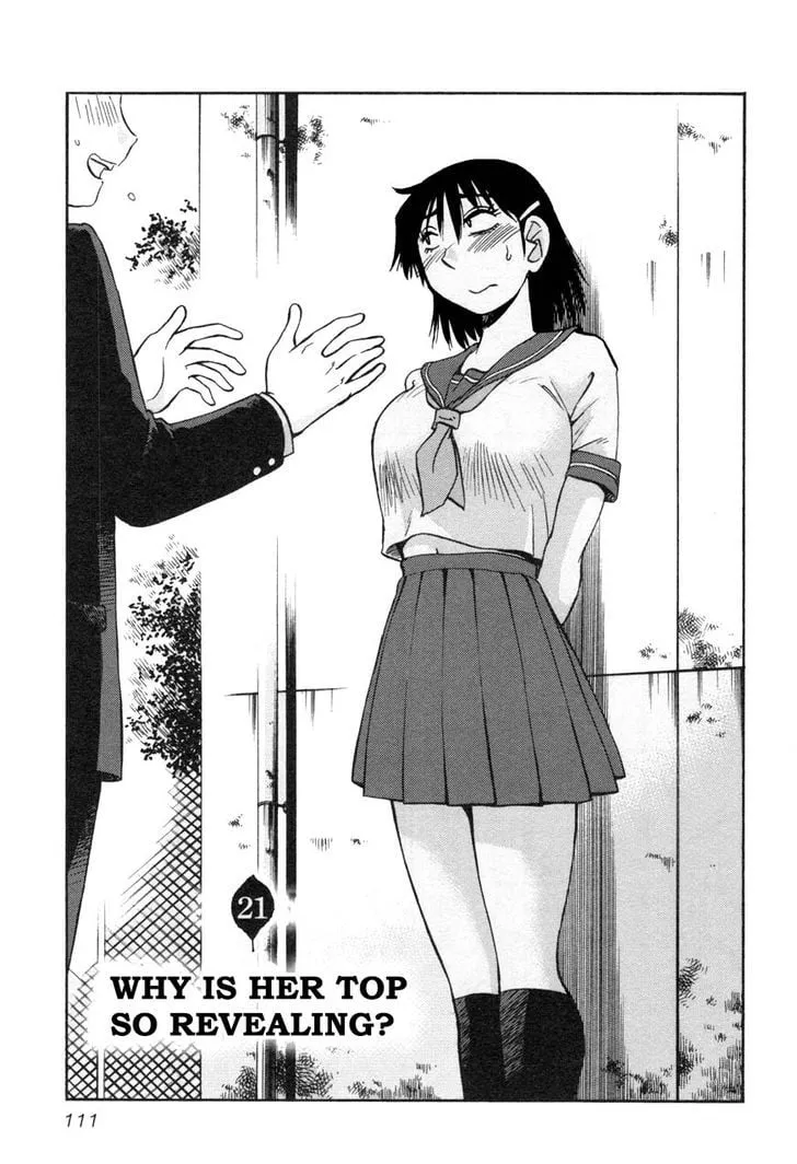 Read Rakujitsu no Pathos Chapter 21 - Why is Her Top So Revealing? Online