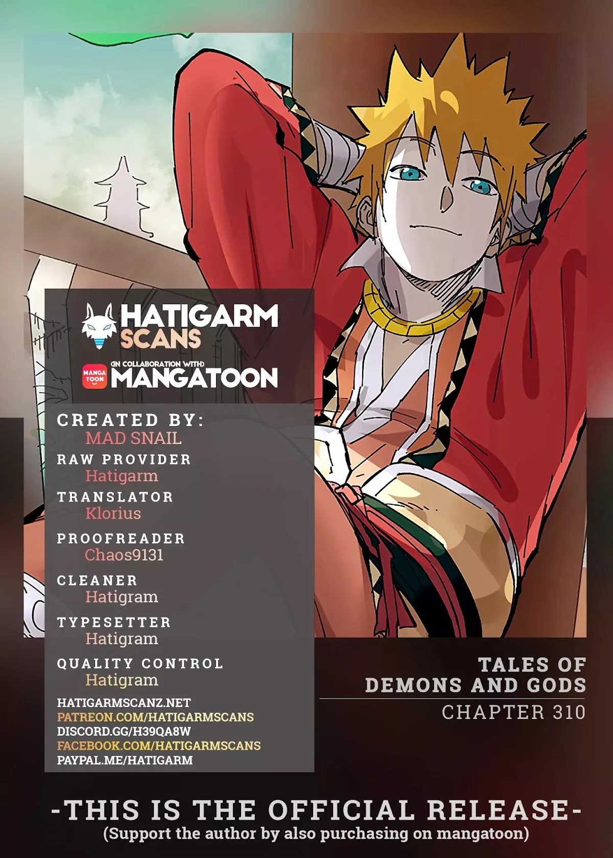 Read Tales of Demons and Gods Chapter 310 - Steps Online