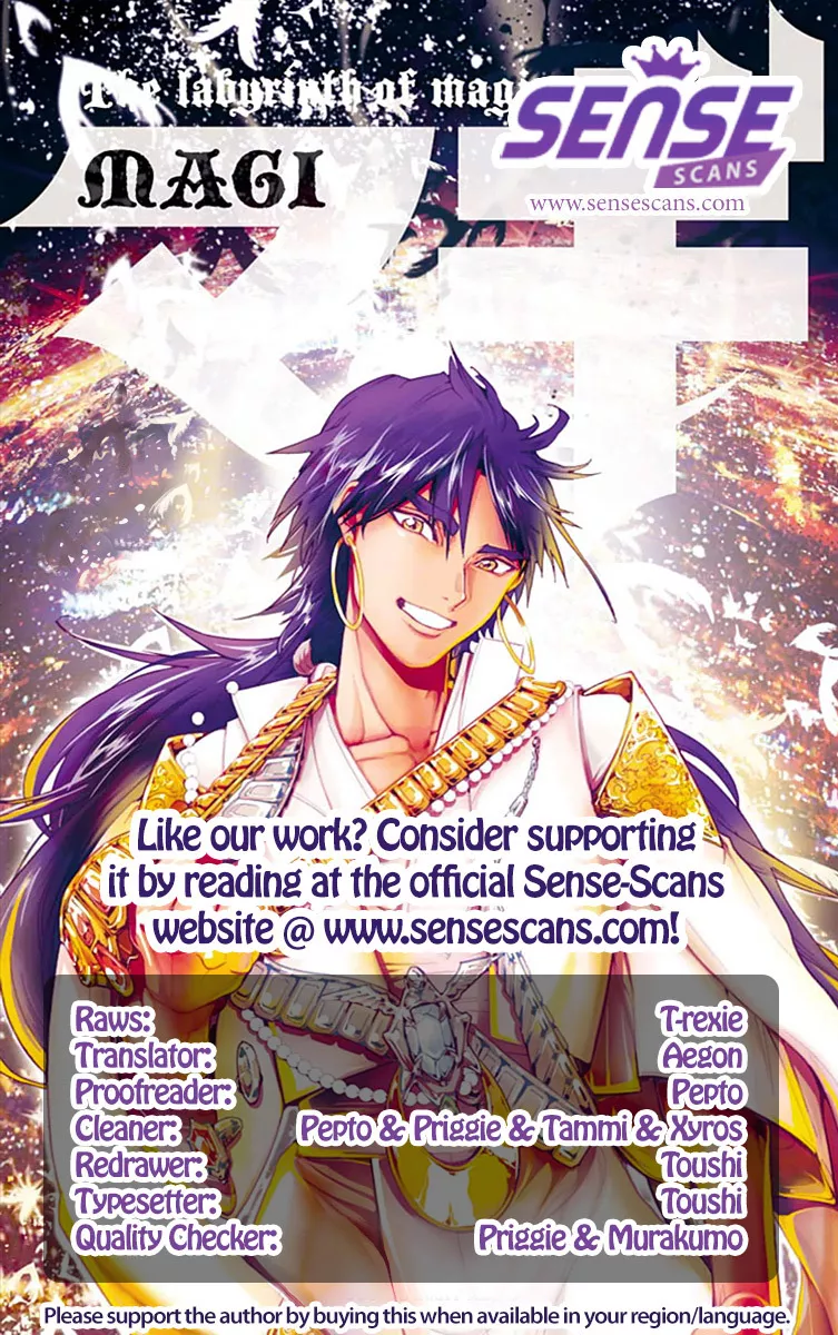 Read Magi – Labyrinth of Magic Chapter 305 - Incompatible Intentions Online