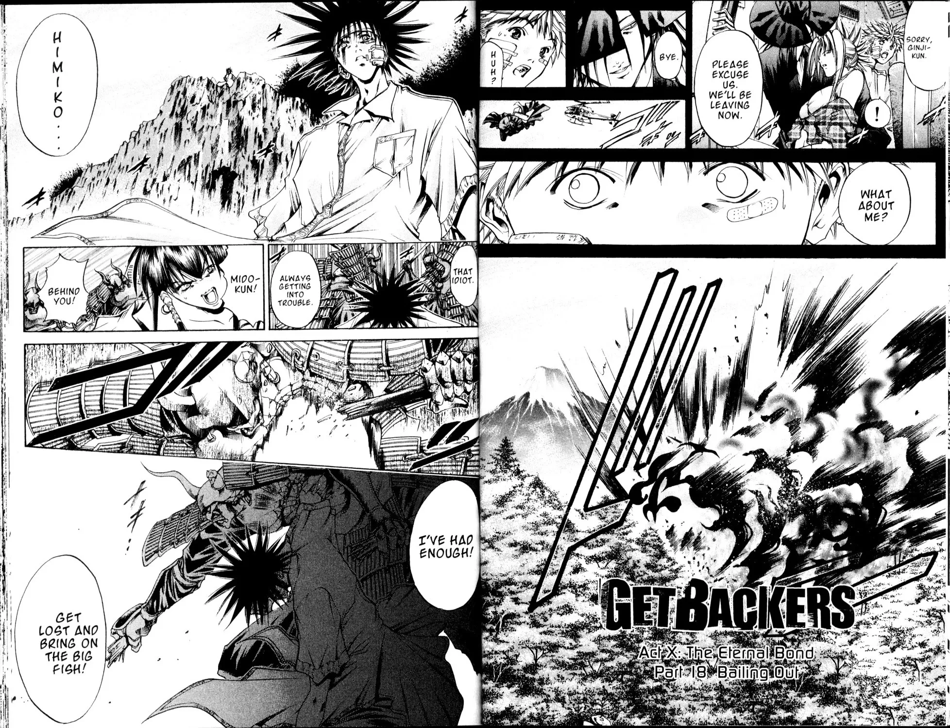 Read Get Backers Chapter 179 - Act X: The Eternal Bond (18): Bailing Out Online
