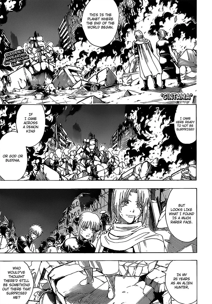 Read Gintama Chapter 652 - The Planet of the End of the World and the Beginning of a Family Online