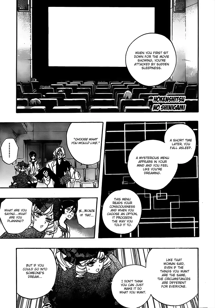 Read Hokenshitsu no Shinigami Chapter 13 - Hoping Online