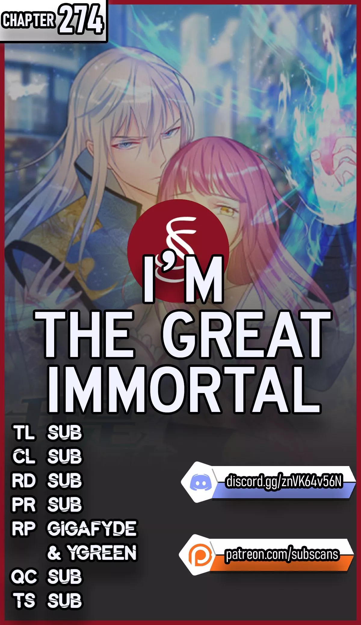 Read I’m the Great Immortal Chapter 274 Online