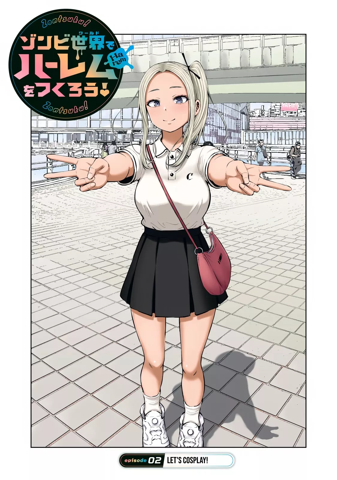 Read Zombie Sekai de Harem wo Tsukurou! Chapter 2.1 - Let's Cosplay! Online